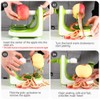 KEOUKE Manual Apple Peeler with Suction Base - Quick, Safe