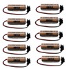 XINLAN 10PC CR8-LHC Battery 3V Automatic Flusher for Fuji