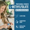 L-Methylfolate 1mg + Methyl B12 | Active 5-MTHF Form, Supports