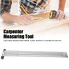 Ultra Precision Marking Ruler Stainless Steel Woodworking Scribing Ruler Gauging