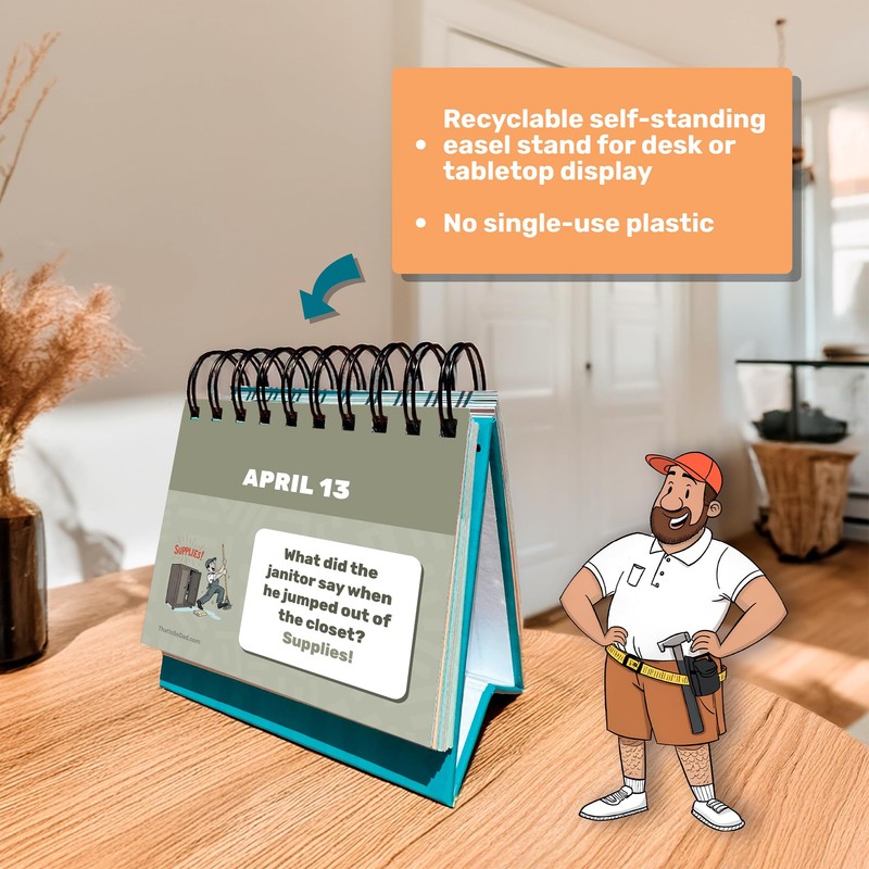 That's So Dad Dad Joke Calendar | Perpetual Desk Calendar