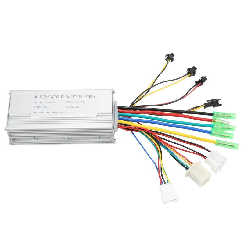Electric Cycle Brushless Square Wave Controller with Lamp Wire for