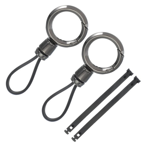 MECCANIXITY Car Key Chain, Detachable Ring Keychain Universal Anti-lost Metal