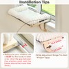 valigogo Cloud-Soft Cat Window Sill Perch with Zipper Designed Cushioned