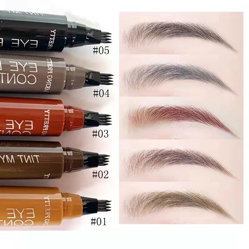 Eyebrow Pencil, Waterproof and Sweat-proof, Never Fade, Long Lasting Effect