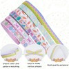 GORGECRAFT 27m 6 Rolls Easter Ribbon Set Pastel Easter Grosgrain