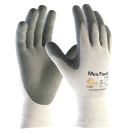 PIP 34-800 MaxiFoam Premium Nitrile Foam Grip Palm Coated WORK GLOVES 3 PR - Small