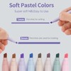 YISAN Pastel Highlighters,Soft Chisel Tip Bible Highlighter Pens No Bleed