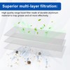 S99010370 Range Hood Filter, Aluminum Grease Filters Compatible with Broan