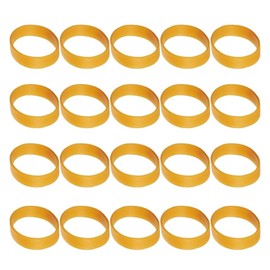 RmKbe 20pcs Ski Brake Retainers Snowboard Binding Rubber Bands Winter Sports Ski Tuning Accessories for Snowboard