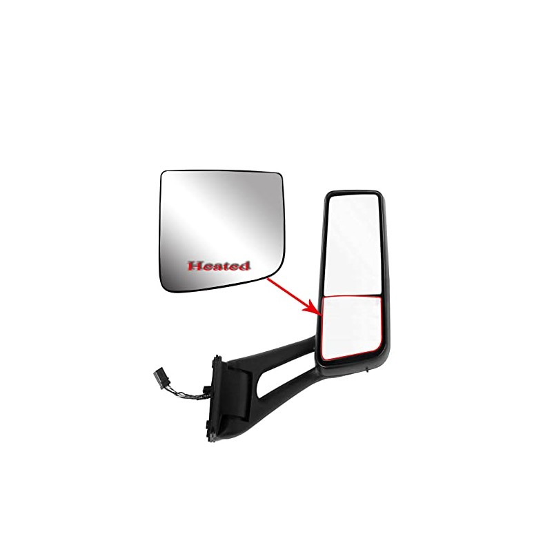 Replacement Door Side Passenger Right Side Lower Convex Mirror Glass