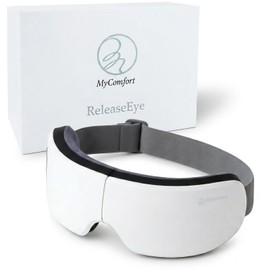 【Supervised by Eye Beauty Salon】MyComfort Eye Warmer Eye Care, Warms from the Neck, Wide Heater Design with Heating Function/Type-C Charging/Bluetooth Music Playback Feature ReleaseEye, Present, Gift