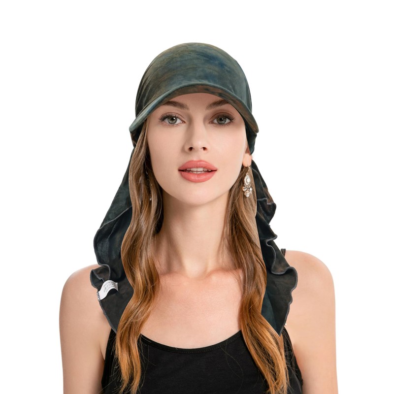 ZLYC Chemo Headwear for Women Brim Visor Head Scarf Pre