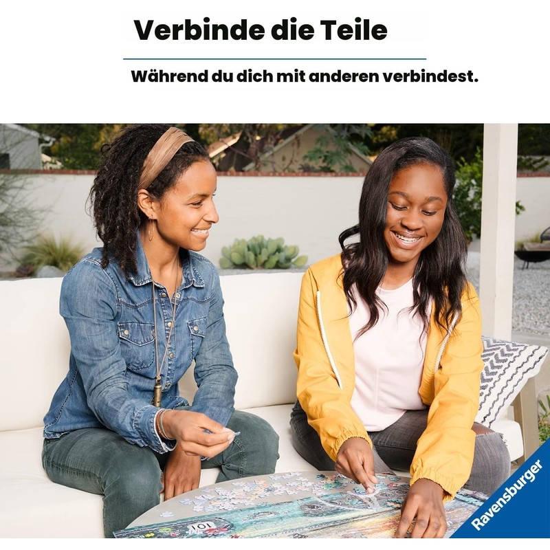 Ravensburger - Puzzle l'Atelier dell'Artista, Escape Puzzle Collection, Gift Idea