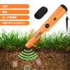 MANJIAMEI Metal Detector, Handheld, Handheld, Gold Detector, High Sensitivity, Lightweight,