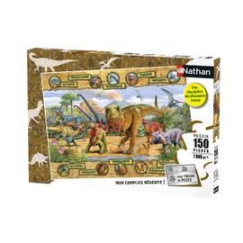 Nathan 86836 Puzzle-Dinosaur Species 150 Pieces