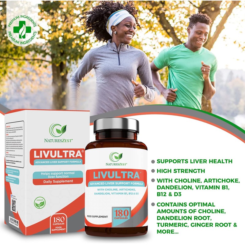 Liver Support Supplement – Liver Cleanse Detox and Repair -