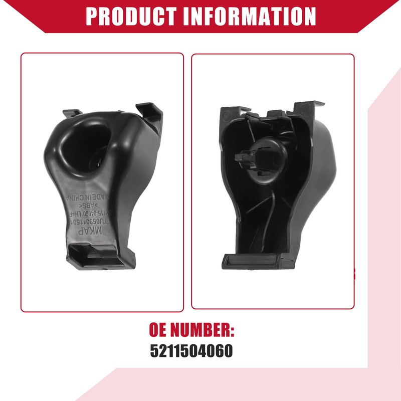 Hihaha No.52115-04060 Bumper Bracket for Toyota Tacoma 2005-2015 / Front