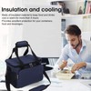 Insulated Lunch Bag Thicken Waterproof Oxford Cloth Cooler Cooling Large