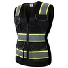 JKSafety 9 Pockets Women Hi-Vis Reflective Safety Vest | Mesh
