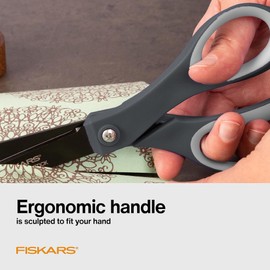 Fiskars Everyday Softgrip Non-stick Titanium Scissors (8")