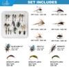 Trout Fly Fishing Flies Collection Realistic Flies Dry Wet Nymph