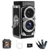 CHUZHAO Mini Retro Digital Camera - Vintage TLR Style Point