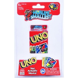 Worlds Smallest, Uno, Juego en miniatura, Edad 3                                                                                                      