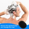 6Pcs Soft Pocket Palm Combs Ergonomic Handle Portable Scalp Massager