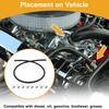 X AUTOHAUX 1/8" Fuel Line Kit 3.28ft Vacuum Hose Automotive