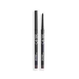 OFIR The Twist Eyeliner Pen, Waterproof, Mechanical Gel, Ultra-fine 1.5mm Point, Leather - Brown, 0.002 OZ