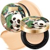 CATKIN Panda Land Full Coverage Cushion Fondation, Breathable Hydrating Nourishing