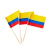 Colombia Flag Colombian Flag, Small Mini Colombia Toothpick Flags for