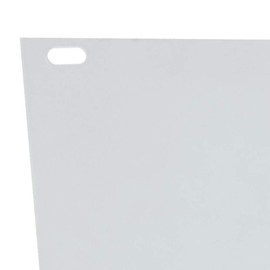 Sellstrom Replacement Window for Fiber-Metal 4118 Safety Face Shields, Uncoated Polycarbonate, 1 Count (Pack of 1), Clear Tint