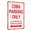 TCHPAX 12X8 - Cobra Parking only vintage look funny mental
