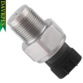 DAVRPES 89458-71010 Common Rail Fuel Pressure Sensor for 2006 Toyota Hilux and Hiace with D-4d 1KD-FTV 3.0 Diesel 4 Cylinder Engines on Since 2003 Replace#8945871010｜499000-6121｜4990006121