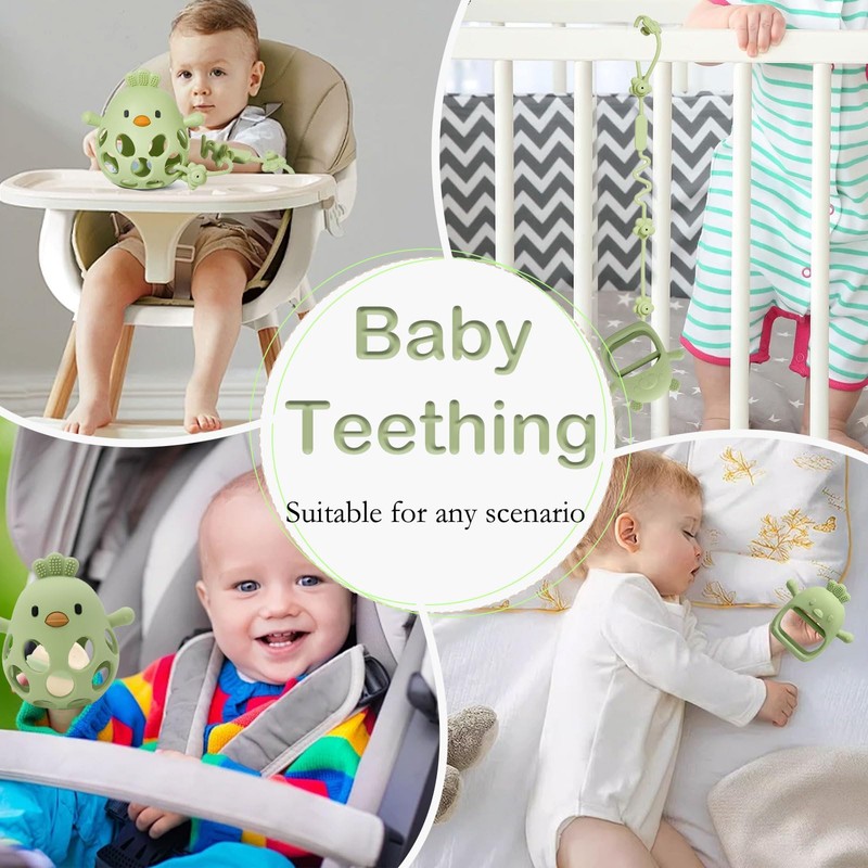 Baby Teething Toy, Silicone Teething Toys, Soft Baby Chew Toys