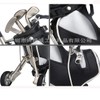 YUTONG Golf Desk Ornament with Clock, Cart Holder, 3 Aluminum