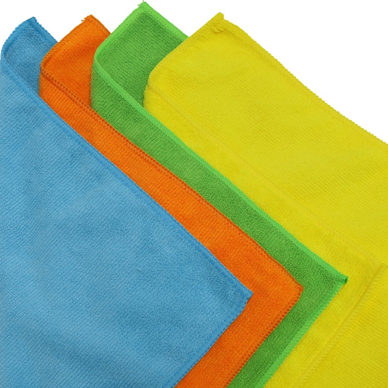 Simple Houseware 12 Pack Microfiber Cleaning Cloth (12" x 12")