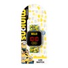 Accutime Kids Minions Yellow Strap LED Digital Watch DMF4106