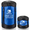 Compression Stuff Sack for Sleeping Bag - Lightweight Compression Bag,Water-Resistant