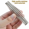Ghzchuang 5Pcs Stainless Steel BBQ Spring Handle,4.33 Inch Long Heavy