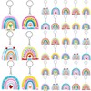 Henoyso 36 Pcs Teacher Keychain Bulk Back to School Teacher