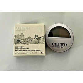 CARGO BROW HOW BROW DEFINING KIT BK-03 DARK NEW IN BOX 2 x 0.046oz
