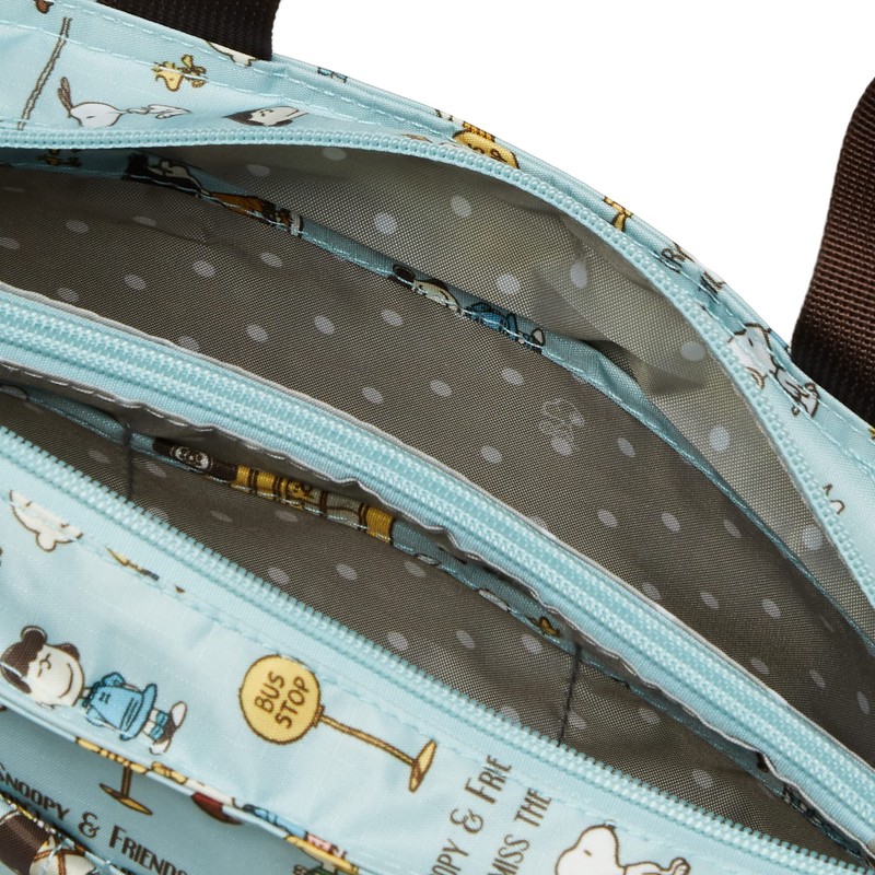 Sifle 6029 2-Way Mini Tote Bag, Snoopy Eco Bag, bath