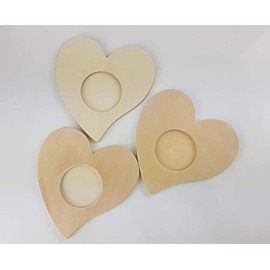 Sunny Sue 100 – Heart Shaped Tea Light Holder, Set of 3