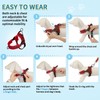 SlowTon No Pull Small Dog Harness and Leash Set, Puppy