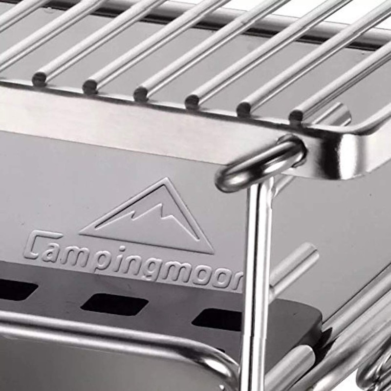 Camping Moon X-MINI-Pro-W X-MINI-Pro-W X-Small Bonfire Stand with Grill Bridge