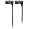Luxform Lighting AYR Solar LED Orange Up and Down Spike