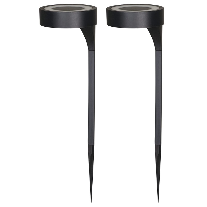 Luxform Lighting AYR Solar LED Orange Up and Down Spike
